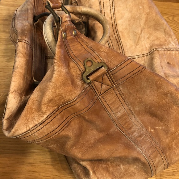 Vintage Leather bowler bag - Picture 3 of 4
